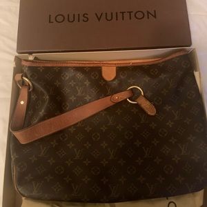 Louis Vuitton Canvas Monogram Hobo Bag